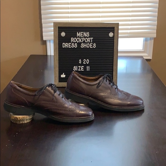 Men’s Rockport Dress Shoes ( damaged) - Picture 5 of 7